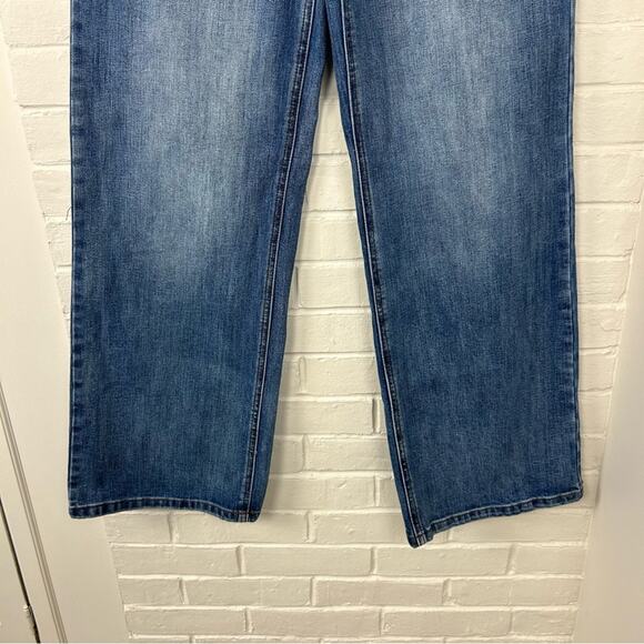 Fashion Nova High Rise Wide Leg Jeans Size 3/26 - Picture 5 of 11